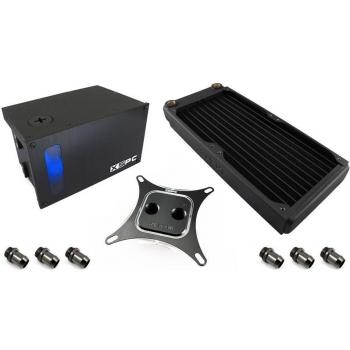 Xspc raystorm 750 ex240 sistema de refrigeracion liquida para el ordenador radiador negro