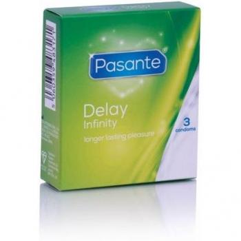 Preservativos Pasante Retardantes de 19 cm (3 unidades)