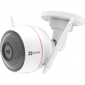Cámara de Seguridad Exterior EZVIZ C3W Pro FHD con Sirena, Luz Estroboscópica y Visión Nocturna a Color