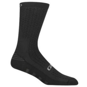 Calcetines de ciclismo HRC+GRIP negro con tecnología Grip, diseño ajustado para un mejor rendimiento, fabricados en materiales transpirables y de secado rápido, talla S