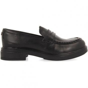 Mocasines de Piel para Niña Gioseppo en Color Negro - Elegancia y Comodidad para tu Pequeña