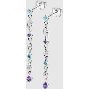 Pendientes Lotus Silver Colors LP3734-4/4 Plata, Mujer, acabado brillo
