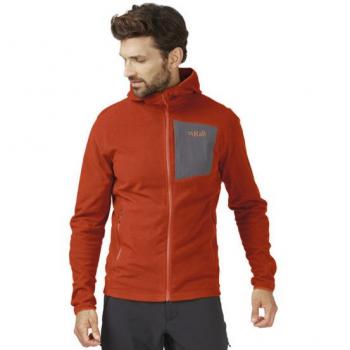Rab Tecton Fleece Hoodie - Men's Red Size L