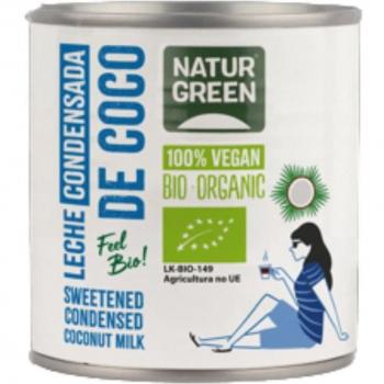 NaturGreen Leche Condensada de Coco Bio 210g