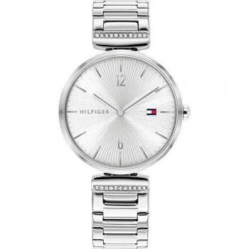 Tommy Hilfiger Reloj Analógico para Mujer de Cuarzo con Correa en Acero Inoxidable 01782273