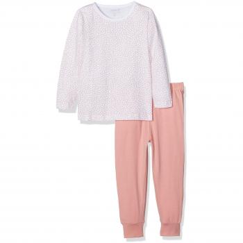 NAME IT Nmfnightset Bright White Noos, Pijama para Bebés