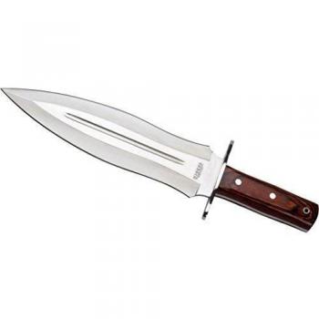 Cuchilleria Joker CR44 - Cuchillo de remate, puño de stamina, hoja de doble filo de 25,5 cm
