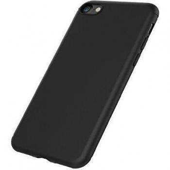 EasyAcc Funda para iPhone SE 2020/ iPhone 7 / iPhone 8, Ultra Delgado Suave TPU Superficie de Mate Flexible y Resistente Carcasa Protectora para iPhone SE 2020/ iPhone 8/7 - Negro