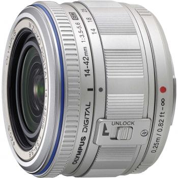 Olympus - M.Zuiko Digital  14-42 mm 1:3.5-5.6 Plata