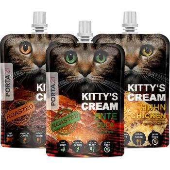 Porta 21 Kitty's Cream Farm snacks para gatos - Pack Ahorro