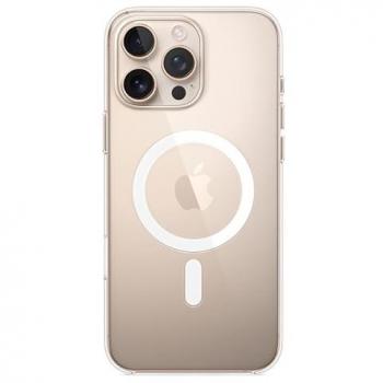 Apple Funda Transparente con MagSafe para iPhone 16 Pro Max MA7F4ZM/A, Funda para teléfono móvil