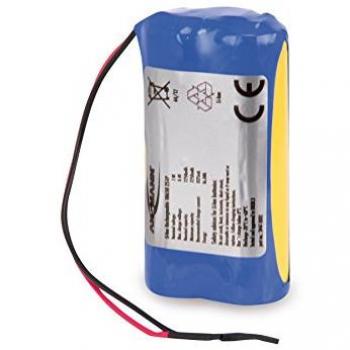 Pack de Batería Recargable de Ión-Litio 7.2V 2.6Ah 2S1P con BMS y Terminación en Cable