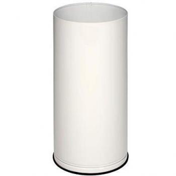 Soporte para Paraguas Blanco 30L, Altura 610mm, Acero Galvanizado