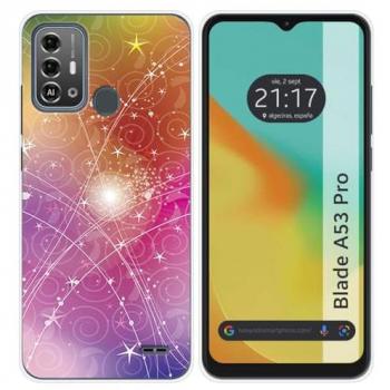 Funda de Silicona Abstracta para Zte Blade A53 Pro con Dibujos