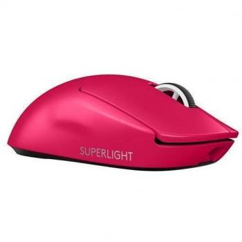 Logitech G PRO X SUPERLIGHT 2 LIGHTSPEED Ratón Inalámbrico Gaming Rosa 32000 DPI