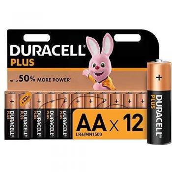 Duracell Pilas AA, paquete de 12