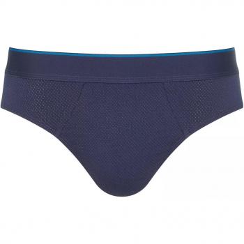 Sloggi Ever Airy Men's Briefs (2-Pack) - Comfortable Cotton Underwear in Blue, Size M