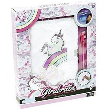 Girabrilla Nice Unicornio Magico Diario, Multicolor, 2519