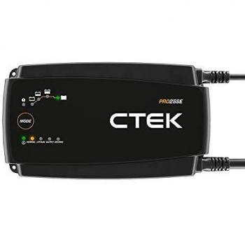 CTEK 40-197 Cargador DE BATERÍAS PRO25SE DE 25 A con Fuente DE ALIMENTACIÓN
