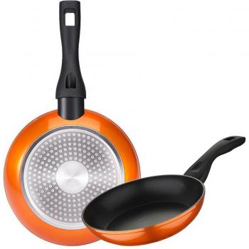 BATERIA DE COCINA 7 PIEZAS FARO CON JUEGO SARTENES BERGNER NEON CLASSIC
