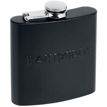 Iron Maiden Logo Hip Flask