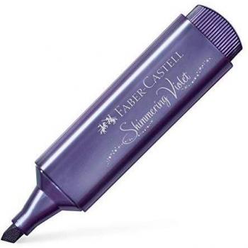 Faber-Castell Textliner 46 Metallic Violet - Caja de 10 unidades
