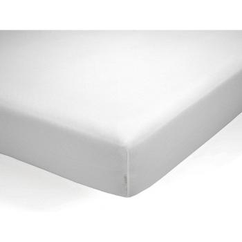 Sábana Bajera Ajustable Alexandra House Living QUTUN Blanco 140 x 1 x 200 cm