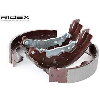 Juego de zapatas de freno RIDEX 70B0215 para MERCEDES-BENZ, RENAULT y DACIA, incluye forros de freno para eje trasero
