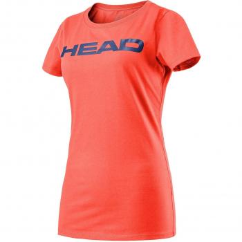 HEAD Transition Lucy Ii Camiseta, Mujer, Coral/Navy, Large