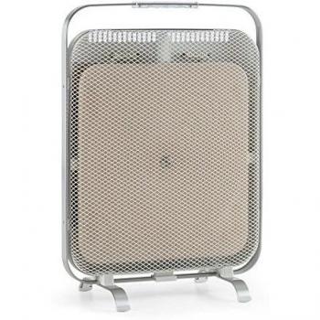 Calentador Infrarrojo Klarstein HeatPal Marble 1300W con Acumulador de Calor en Mármol y Aluminio