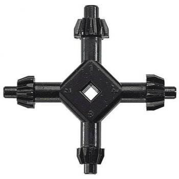 Llave universal para portabrocas Wolfcraft 2635000 - Herramienta accesoria adecuada para portabrocas de llave, modelo Trellipadruni ristvõti universaalne