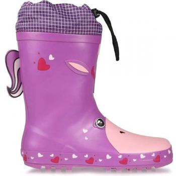 Regatta Mudplay Junior Waterproof Rain Boots Size 24 Pink