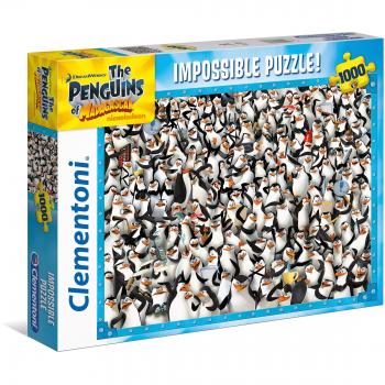 Clementoni Puzzle 1000 Piezas - Los Pingüinos de Madagascar