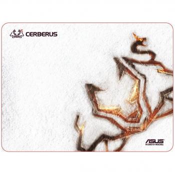 ASUS Cerberus Arctic Pad - Alfombrilla Gaming con Tejido denso y Grueso, Color Blanco