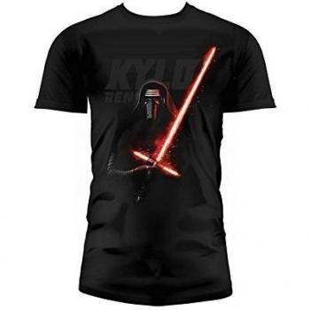 Camiseta Star Wars The Force Awakens Kylo Ren sable adulto