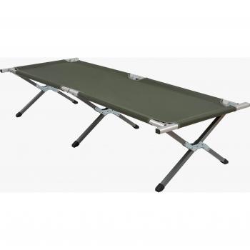 Cama de Camping de Aluminio Verde 190 x 64 x 44 cm