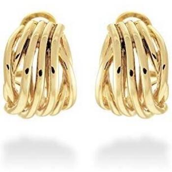 Pendientes Goga con baño de oro amarillo de 18 quilates - Luxenter