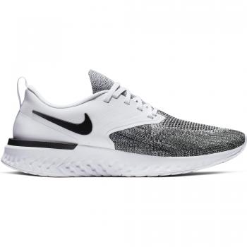 Nike W Odyssey React 2 Flyknit, Zapatillas de Atletismo para Mujer, Blanco