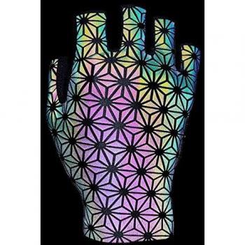 Supacaz SUPAG Short Glove-Oil Slick-M Guantes para ocasión Especial, Hombre, Multicolor, Estandar