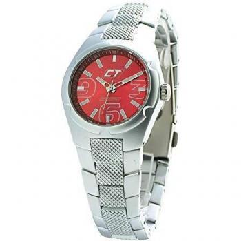 Chronotech Women's Watch CC7039L-04M with Stainless Steel Bracelet and 33mm Case