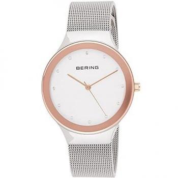 BERING Women Analog Quartz Classic Collection Watch with stainless steel Strap and Sapphire Crystal 12934-060