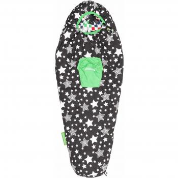 Outwell Kids Batboy - Sacos de dormir Niños - verde/negro 2018