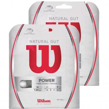Wilson Natural 16 - Cordaje para Raquetas, Multicolor, Talla NS