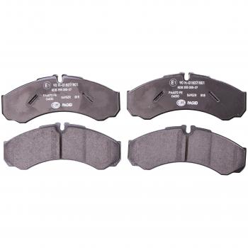 Juego de pastillas de freno HELLA 8DB355005371, características: diseño específico para vehículos, compuesto de material de alta calidad para un rendimiento óptimo, reducción del ruido y vibraciones, fácil instalación, incluye todos los elementos 