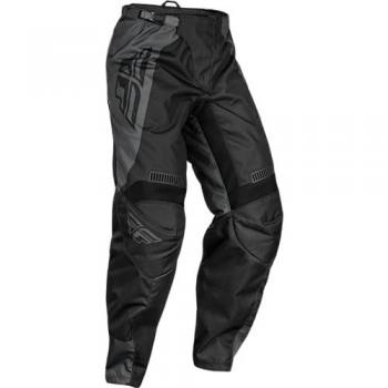 Pantalones de motocross FLY Racing F-16 2024 Negro Gris (34)