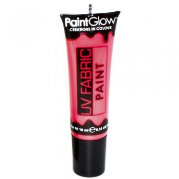 Smiffy's - UV tela pintura, 10 ml, color rojo