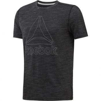 Reebok EL Marble Group TEE Camiseta, Hombre, Negro
