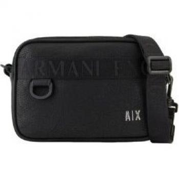 Armani Exchange Black Crossbody Bag for Men, Size: ONE SIZE