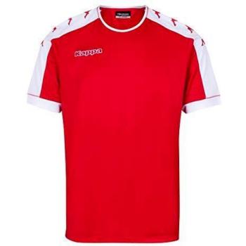 Kappa Tanis SS Camiseta Fútbol, Unisex, Rojo, 3XL