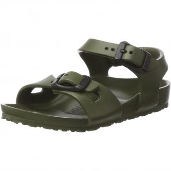 Birkenstock Rio Eva, Unisex Kids Slingback Sling Back Sandals, Green